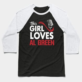 This Girl Loves Al Baseball T-Shirt
